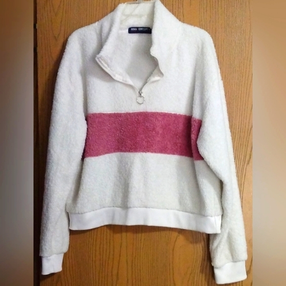 Roma Concepts by Rose Sherpa Jacket size XL    3-011 - Picture 2 of 4